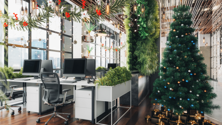 Praca biura w okresie świątecznym